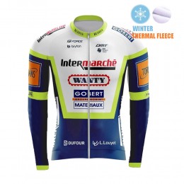 Winter Fleece Wanty Pro Team 2021 Maglia Ciclismo Manica Corta l0V77h