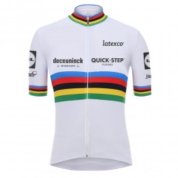 White Champion Quick Step Pro Team 2021 Maglia Ciclismo Manica Corta 1dNLwa