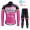 Winter Fleece Xelliss Pro Team 2021 Abbigliamento Maglia Ciclismo Manica Lunga e Salopette Lunga BWLlSd