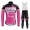 Xelliss Pro Team 2021 Abbigliamento Maglia Ciclismo Manica Lunga e Salopette Lunga uY3OTx