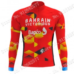 2022 Bahrain Victorious Pro Team Maglie Ciclismo Manica Lunga 1Ip7p