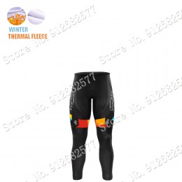 2022 Winter Bahrain Victorious Pro Team pantaloni lunga WDi3m