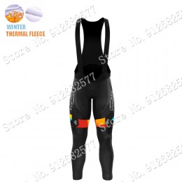 2022 Winter Bahrain Victorious Pro Team Salopette Lunga Ciclismo 2uqUU