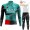 2022 Winter Bora Hansgrohe Pro Team Abbigliamento Ciclismo Maglia Ciclismo Manica Lunga e Salopette Lunga mihuh
