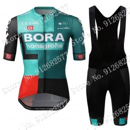 2022 Team Bora Hansgrohe abbigliamento Bici Completo Maglia Ciclismo Corta e Salopette mCN5U