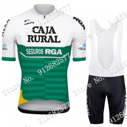 2022 Team Caja Rural abbigliamento Bici Completo Maglia Ciclismo Corta e pantaloni 1T8Mg