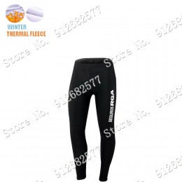 2022 Winter Caja Rural Pro Team Salopette Lunga Ciclismo WIxdQ