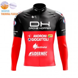 2022 Winter Drone Hopper - Androni Giocattoli Pro Team Maglie Ciclismo Manica Lunga HkR5u