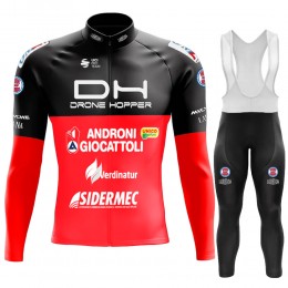 2022 Drone Hopper - Androni Giocattoli Pro Team Abbigliamento Ciclismo Maglia Ciclismo Manica Lunga e Salopette Lunga AVyut
