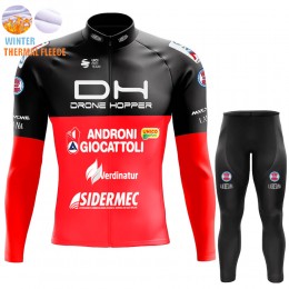2022 Winter Drone Hopper - Androni Giocattoli Pro Team Abbigliamento Ciclismo Maglia Ciclismo Manica Lunga e Salopette Lunga WlnZz