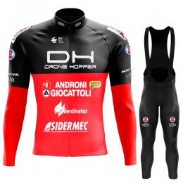 2022 Drone Hopper - Androni Giocattoli Pro Team Abbigliamento Ciclismo Maglia Ciclismo Manica Lunga e Salopette Lunga MrpQs