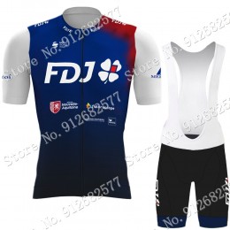 2022 Team FDJ abbigliamento Bici Completo Maglia Ciclismo Corta e pantaloni g2M1I