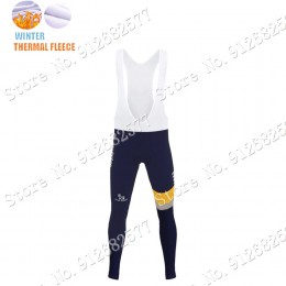 2022 Winter Novo Nordisk Pro Team Salopette Lunga Ciclismo 16ZRe