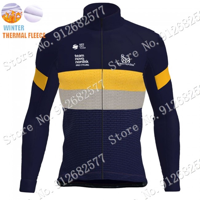 2022 Winter Novo Nordisk Pro Team Maglie Ciclismo Manica Lunga 2dBYh 2022 Winter Novo Nordisk Pro Team Maglie Ciclismo Manica Lunga 2dBYh