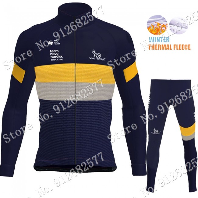 2022 Winter Novo Nordisk Pro Team Abbigliamento Ciclismo Maglia Ciclismo Manica Lunga e Salopette Lunga X92YG 2022 Winter Novo Nordisk Pro Team Abbigliamento Ciclismo Maglia Ciclismo Manica Lunga e Salopette Lunga X92YG