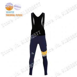 2022 Winter Novo Nordisk Pro Team Salopette Lunga Ciclismo fQYrO