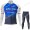 2022 Quick Step Alpha Vinyl Pro Team Abbigliamento Ciclismo Maglia Ciclismo Manica Lunga e Salopette Lunga zXBHy