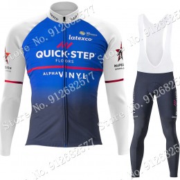 2022 Quick Step Alpha Vinyl Pro Team Abbigliamento Ciclismo Maglia Ciclismo Manica Lunga e pantaloni lunga Tp5jD