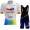 2022 Team Total New Energies abbigliamento Bici Completo Maglia Ciclismo Corta e Salopette HSVNU