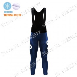 2022 Winter Total New Energies Pro Team Salopette Lunga Ciclismo NVVEg