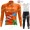 2022 Winter euskadi euskaltel Pro Team Abbigliamento Ciclismo Maglia Ciclismo Manica Lunga e Salopette Lunga BUxhx