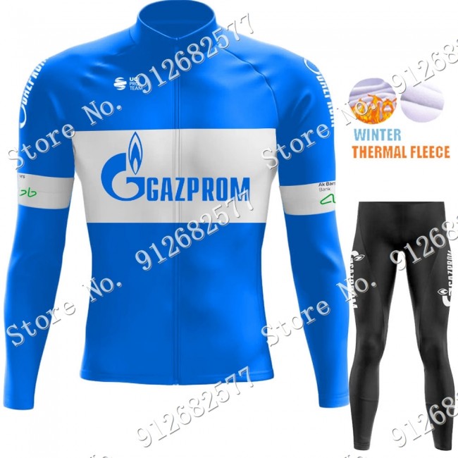 2022 Winter gazprom rusvelo Pro Team Abbigliamento Ciclismo Maglia Ciclismo Manica Lunga e pantaloni lunga 5WNOD 2022 Winter gazprom rusvelo Pro Team Abbigliamento Ciclismo Maglia Ciclismo Manica Lunga e pantaloni lunga 5WNOD