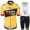 2022 Team jumbo visma abbigliamento Bici Completo Maglia Ciclismo Corta e Salopette J98LK