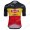 2022 Team Belgium alpecin fenix Fietskleding Fietsshirt Korte Mouw LKqaM