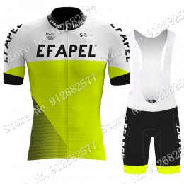2022 Team Efapel abbigliamento Bici Completo Maglia Ciclismo Corta e Salopette Fyw3A