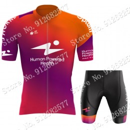 2022 Team HPH Human Powered Health abbigliamento Bici Completo Maglia Ciclismo Corta e Salopette A9NJQ