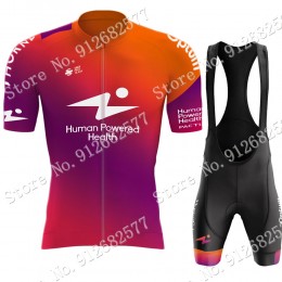 2022 Team HPH Human Powered Health abbigliamento Bici Completo Maglia Ciclismo Corta e Salopette D3Ceu