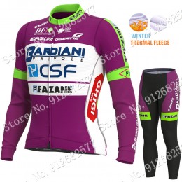 2022 Winter bardiani csf Pro Team Abbigliamento Ciclismo Maglia Ciclismo Manica Lunga e pantaloni lunga PZudH