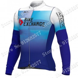 2022 bike exchange Pro Team Maglie Ciclismo Manica Lunga 4s9X2