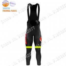 2022 Winter bingoal WALLONIE BRUXELLES Pro Team Salopette Lunga Ciclismo jU1gC