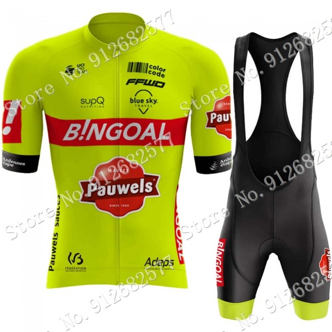 2022 Team bingoal WALLONIE BRUXELLES abbigliamento Bici Completo Maglia Ciclismo Corta e Salopette eNRYS 2022 Team bingoal WALLONIE BRUXELLES abbigliamento Bici Completo Maglia Ciclismo Corta e Salopette eNRYS