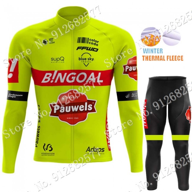 2022 Winter bingoal WALLONIE BRUXELLES Pro Team Abbigliamento Ciclismo Maglia Ciclismo Manica Lunga e Salopette Lunga tsCv2 2022 Winter bingoal WALLONIE BRUXELLES Pro Team Abbigliamento Ciclismo Maglia Ciclismo Manica Lunga e Salopette Lunga tsCv2