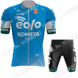 2022 Team eolo kometa abbigliamento Bici Completo Maglia Ciclismo Corta e Salopette 9JBmq