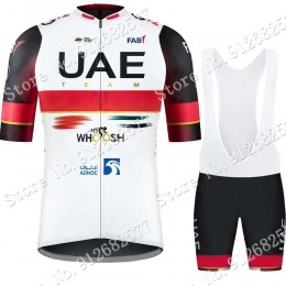 2022 Team uae emirates abbigliamento Bici Completo Maglia Ciclismo Corta e Salopette Bt19v
