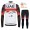2022 Winter uae emirates Pro Team Abbigliamento Ciclismo Maglia Ciclismo Manica Lunga e Salopette Lunga runch