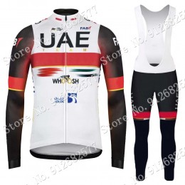 2022 uae emirates Pro Team Abbigliamento Ciclismo Maglia Ciclismo Manica Lunga e Salopette Lunga LDprp