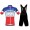 france champion Pro Team 2021 abbigliamento Bici Completo Maglia Ciclismo Corta e Salopette m6fGWo