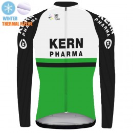 2021 Winter Fleece kern pharma Pro Team Maglie Ciclismo Manica Lunga FDlZPB