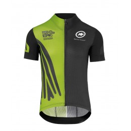 2018 Assos SS.Capeepicx Maglia Ciclismo Manica Corta verde nero 24636WE