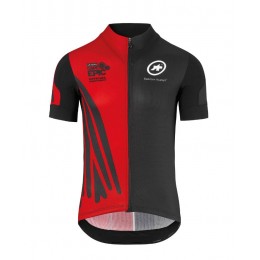 2018 Assos SS.Capeepicx Maglia Ciclismo Manica Corta nero rosso 84591TJ