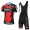 2018 BMC Pro abbigliamento Ciclismo Completo Maglia Ciclismo Corta e Salopette nero 46966BS