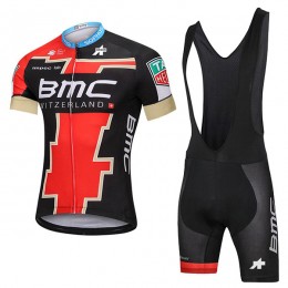 2018 BMC Squadre abbigliamento Ciclismo Completo Maglia Ciclismo Corta e Salopette Outlet 87740AW