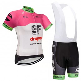 2018 Cannondale Drapac rose abbigliamento Ciclismo Completo Maglia Ciclismo Corta e Salopette 84763WA