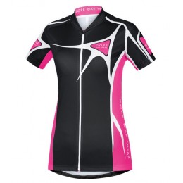 2016 GORE Maglia Ciclismo Manica Corta Donne Element Adrenaline 2.0 nero rose fuchsia 76562-ZU