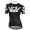 NALINI PRO Donne Enne Maglia Ciclismo Manica Corta nero bianco 40453-PN