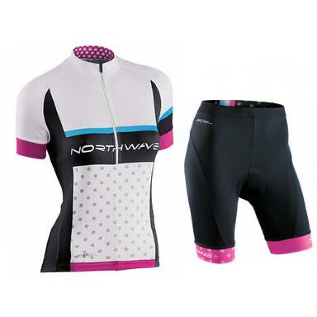 Northwave Donne bianco Squadre Pro abbigliamento Bici Completo Maglia Ciclismo Corta e Pantaloncini 57556-VU Northwave Donne bianco Squadre Pro abbigliamento Bici Completo Maglia Ciclismo Corta e Pantaloncini 57556-VU